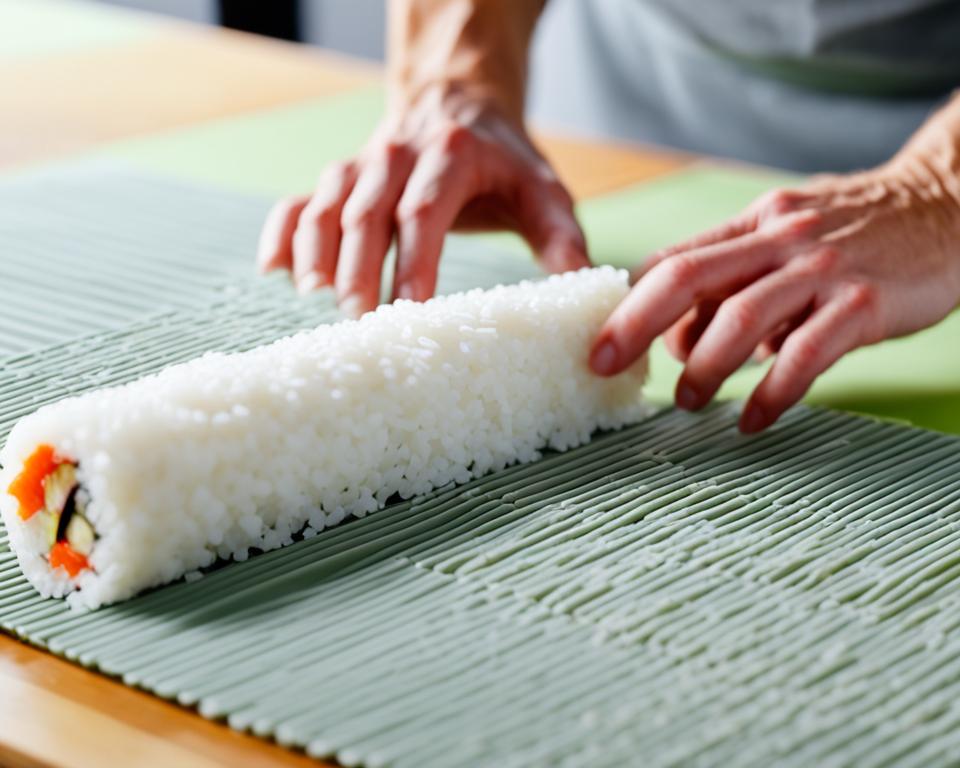 sushi rolling technique