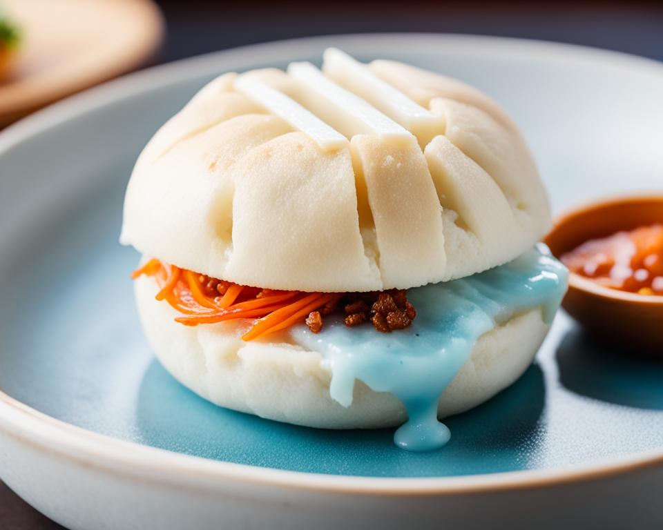 Frozen bao buns